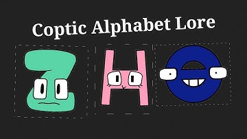 Coptic Alphabet Lore (Part 2)