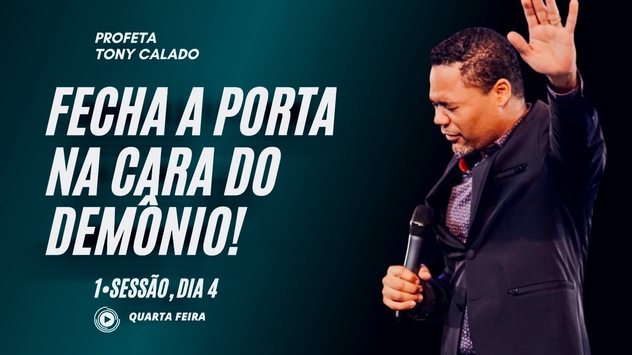 Fecha A Porta Na Cara do Diabo, JEJUM E ORAÇÃO | Pr Tony Calado
