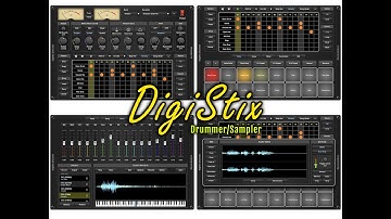 DigiStix Drummer AUv3 Plugin for iOS