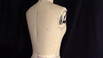 Back Bodice Sloper Drape a