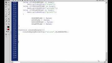 Attaching enemy movieclips to the game (Flash Game with Actionscript 2.0 - part21)