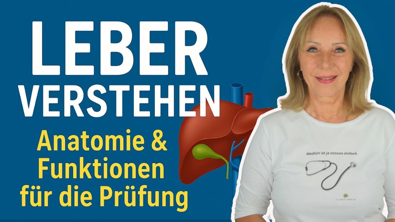 Prüfungswissen Leber: Anatomie & Funktionen kompakt erklärt | Dr. Claudia Bignion