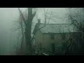 Mysterious house hidden in the fog  he was found dead here in this abandoned place