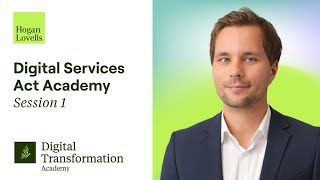 Digital Services Act Academy | Session 1