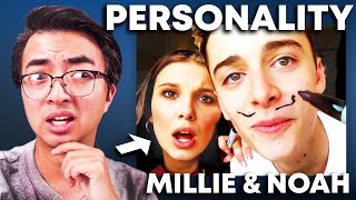 Personality Analyst Reacts to NOAH SCHNAPP & MILLIE BOBBY BROWN| 16 Personalities