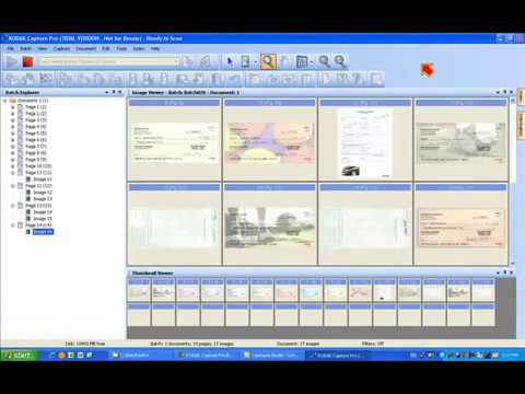 Kodak Capture Pro Demo # 2 Checks