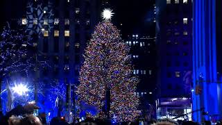 Watch the Rockefeller Center Christmas Tree Come Alive in Color