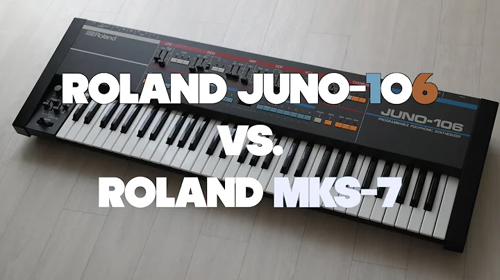 Roland Juno 106 vs. MKS-7 Super Quartet