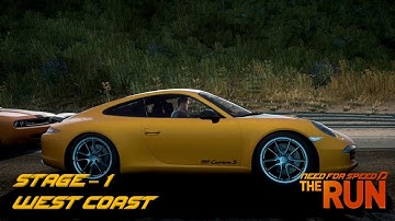 Need For Speed The Run - Intro & Stage 1 - West Coast (PC)