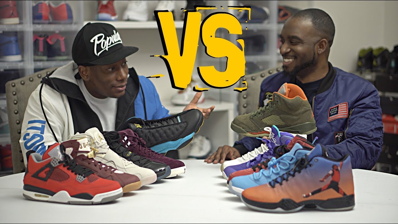 Shoe Wars: CjCity vs Da Spot Sneaker Battle - YouTube