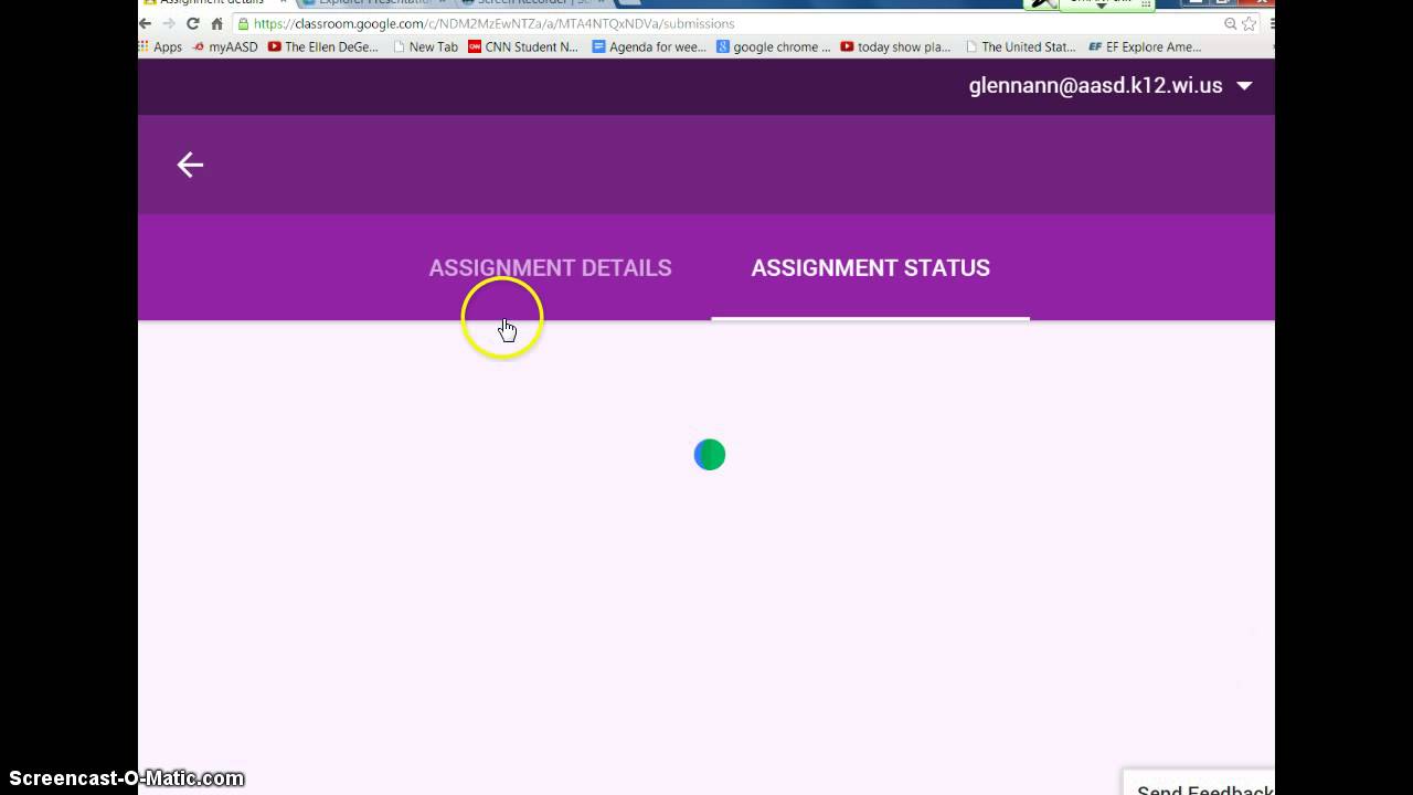 Google Classroom Loading Issues YouTube