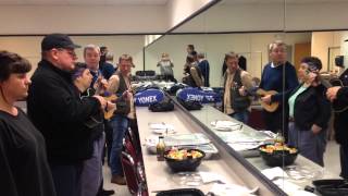 Ukulele Orchestra of Great Britain Rehearse The Model