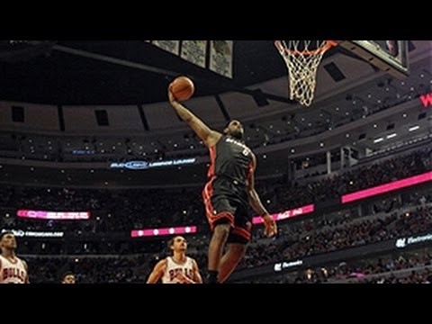 lebron james slam dunk