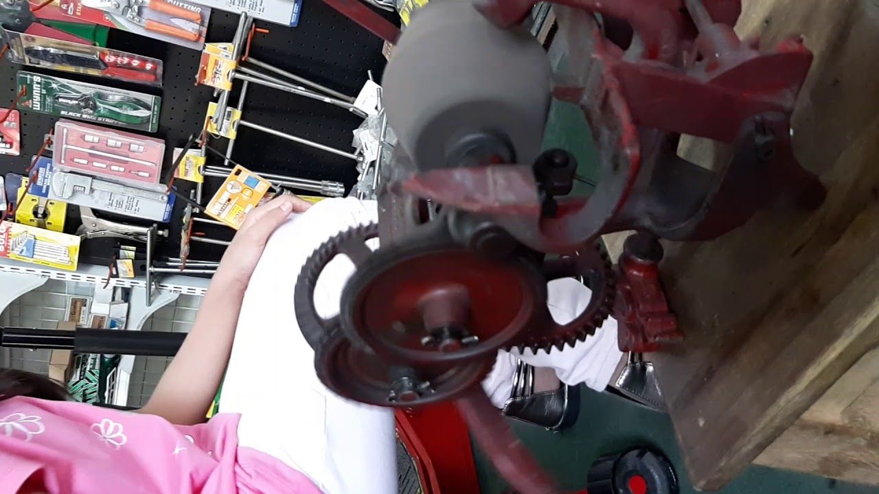 Sickle Mower Grinder, Vintage,