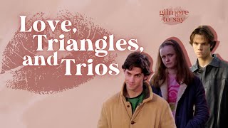 Love, Triangles, and Trios