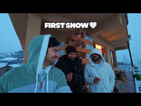 It Finally Snowed in Manali ❄️ | My First Snowfall Experience 🤍 ⭐