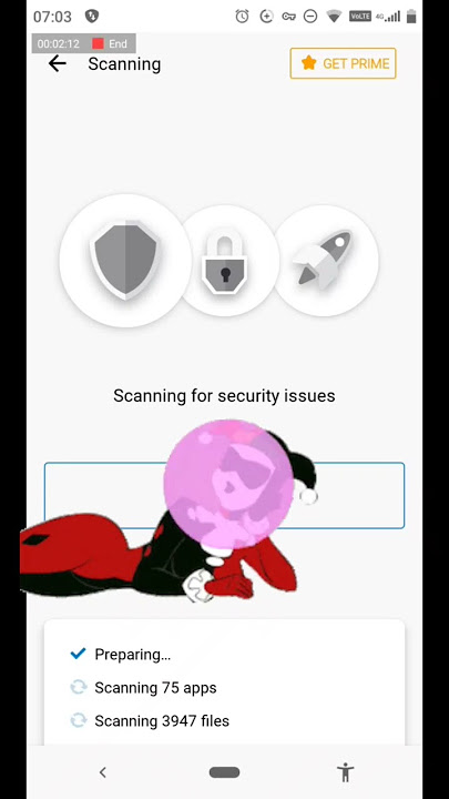 Avira Mobile Antivirus vs Harly Quinn Malware