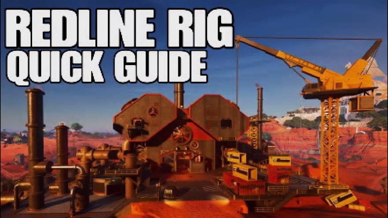 Fortnite Redline Rig in Under 5 Mins Best Method YouTube