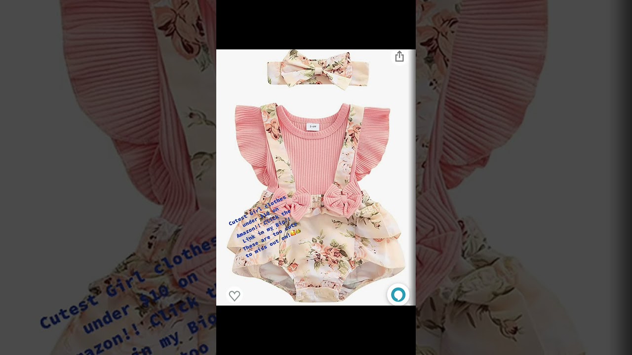Adorable Kid Fashion Sizes Newborn-5T on Amazon Prime! 