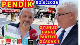 (Sayaçli) Pendi̇k Halki Hangi̇ Parti̇ye Oy Verecek ? Hangi̇ Parti̇ 1.Oldu Ne Dedi̇ler ? (02 06 2026)