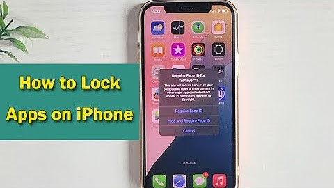 How to Lock Apps on iPhone iOS 17/18 with Password/Face ID/Screen Time
