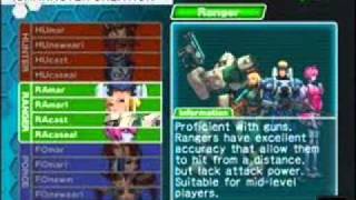 Special Playlist - PSOBB Character Creation