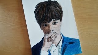 How To Draw Exo Kai Speed Drawing