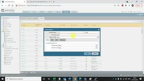 how to configure loopback interface on palo alto