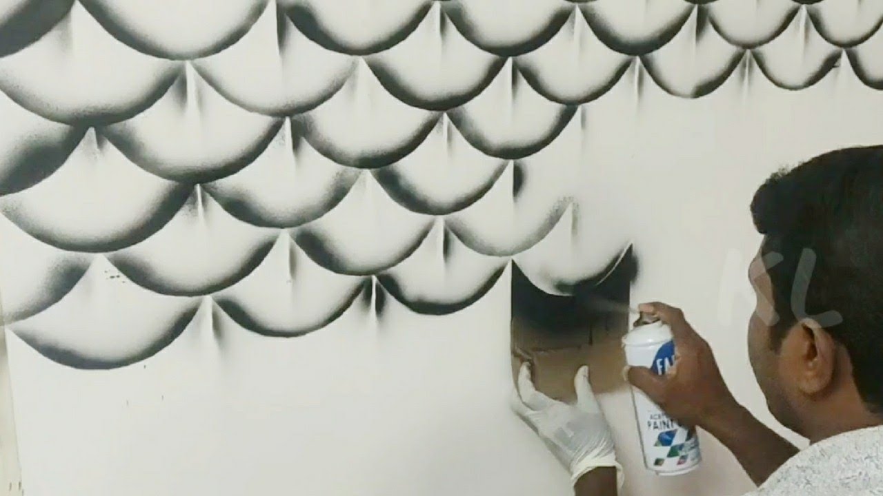 Creative wall painting ideas. YouTube