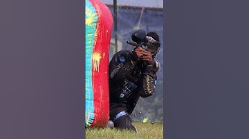Pro Paintball Athlete with the beautiful reload. #adrenaline #paintball #paintballer #reload