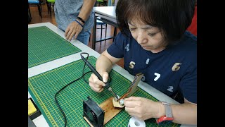 1081108太平國小參訪紙飛機槍製作