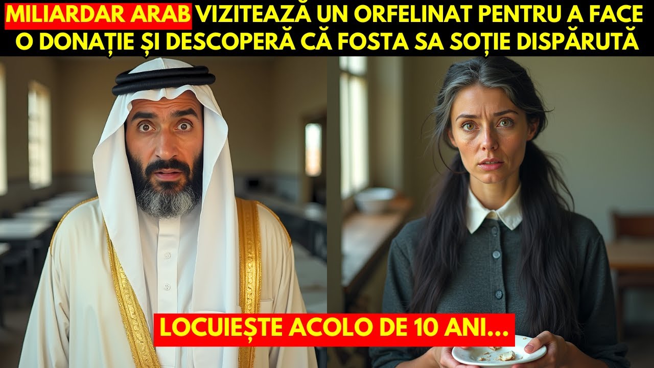 MILIARDAR ARAB VIZITEAZĂ UN ORFELINAT PENTRU A FACE O DONAȚIE ȘI DESCOPERĂ CĂ FOSTA SA SOȚIE...