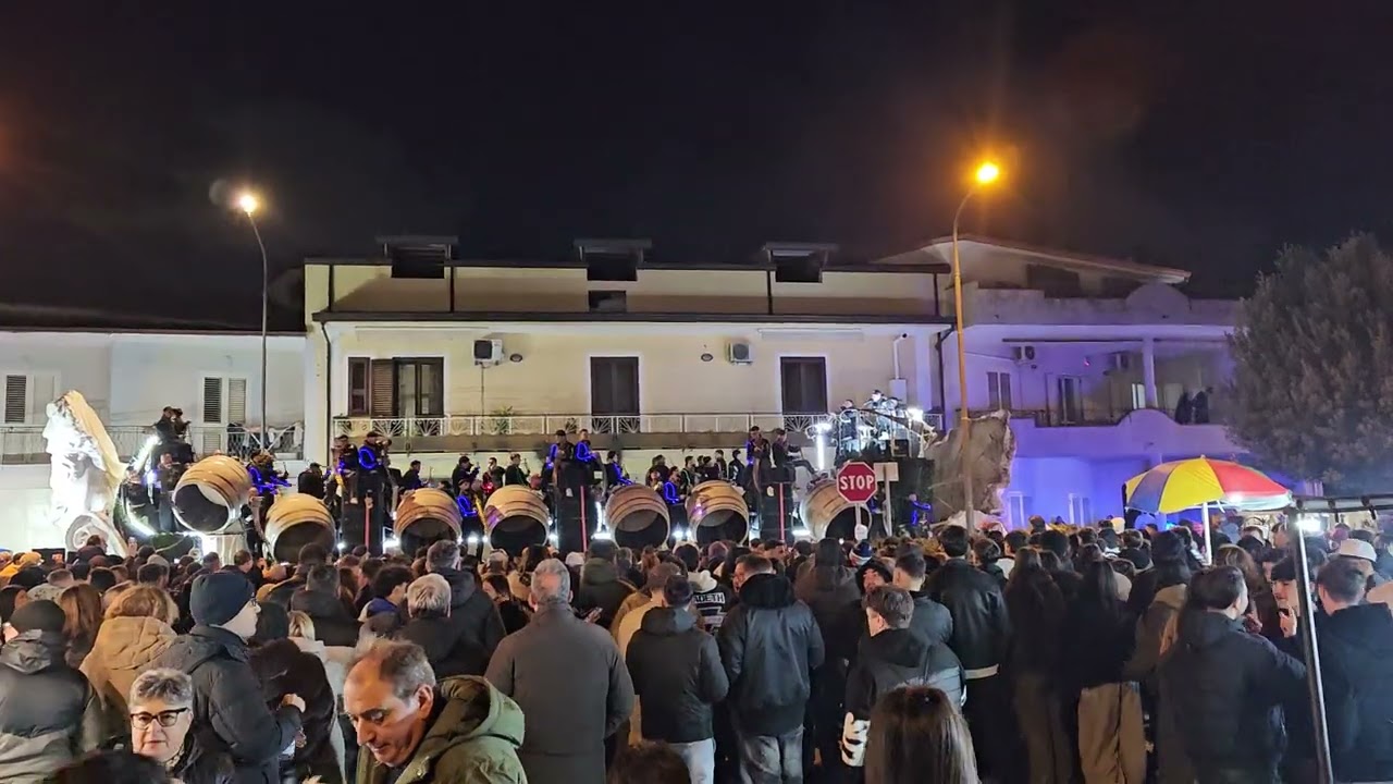 Portico di caserta  carro ciacarella 2026 sabato sera 
