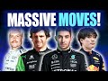 Upcoming f1 transfers revealed at imola