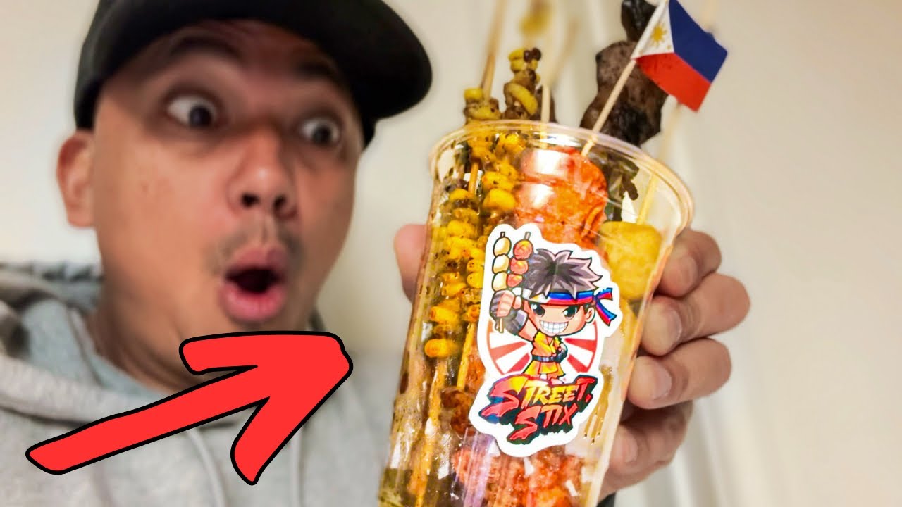 Филиппинская уличная еда в стиле Street Fighter!