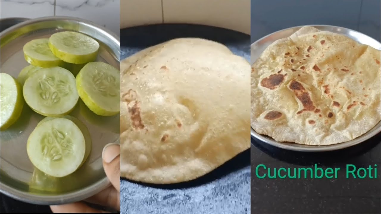 Cucumber Roti | Weight Loss | Healthy Roti Recipe#roti#weightloss# ...