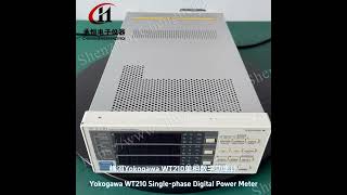 Yokogawa WT210 Digital Power Meter Single Phase High Precision Power Analyzer Yokogawa WT210 Digital Power Meter Single Phase High Precision Power Analyzer
