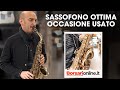 Sassofono contralto Selmer Mark VII in prova. Ottima occasione usato con garanzia.