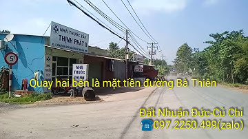 Đất thổ cư Nhuận Đức -Củ Chi
