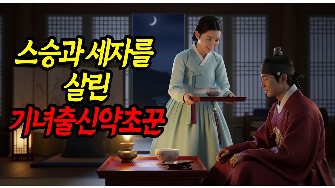 조선 궁궐, 세자 독살 누명… 진범을 뒤집은 ‘의녀’의 한 수 (야담) - YouTube
