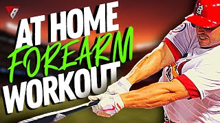 At Home Forearm Workout For Baseball Players | Baseball Training | How To Train Forearms