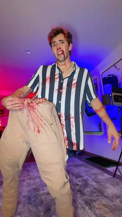 Así fue como logré partirme a la MITAD💀🔪🩸