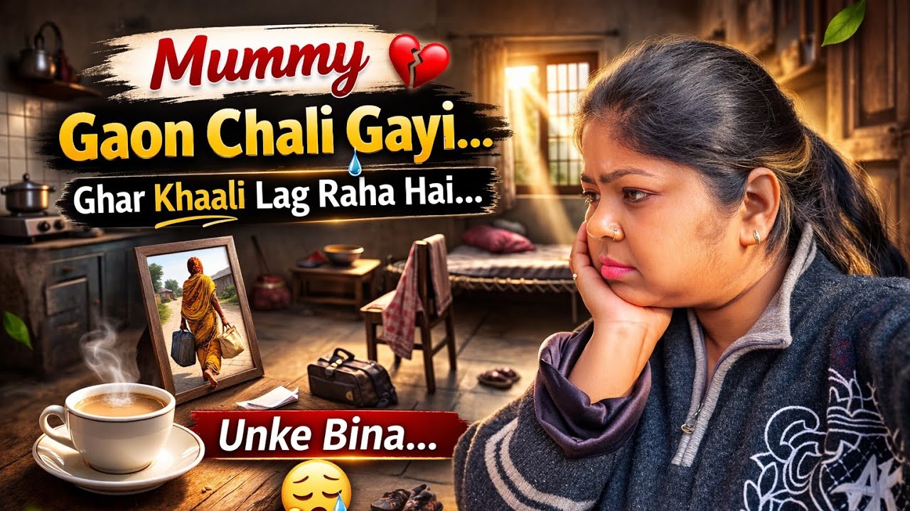 Mummy Gaon Chali Gayi… Ghar Khaali Lag Raha Hai | Emotional Daily Vlog