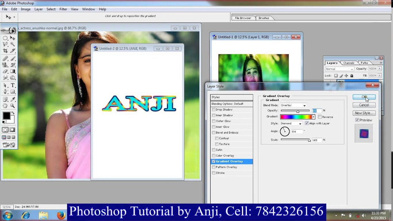adobe photoshop 7.0 effects tutorials