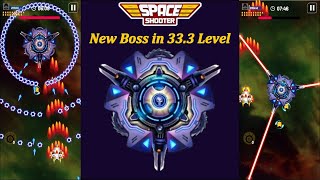 Galaxy Attack: Space Shooter | Campaign Mode | New Level 33.3 | New Boss Review | By Apache Gamers