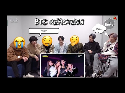 BTS reaction to TWICE Cry for me performance MAMA 2020