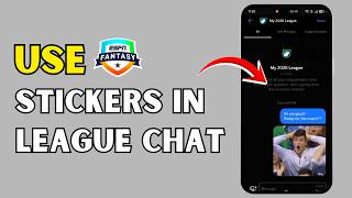 How to Use Stickers in ESPN Fantasy Football League Chat (2026) | ESPN Fantasy Chat