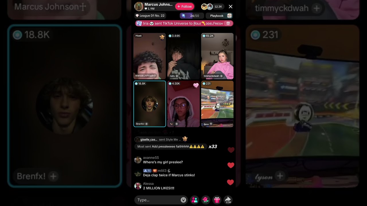 Marcus, Naty, Brennan, Embrigh, Deja, Leilei