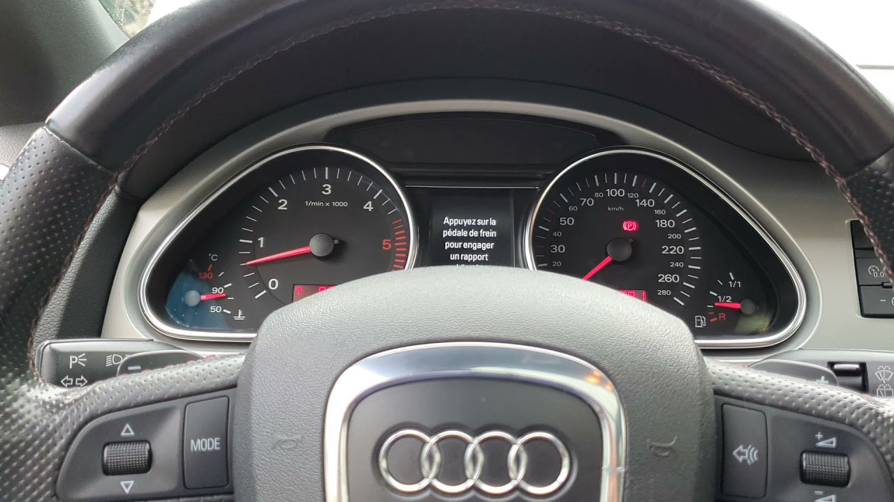 audi Q7 4.2 v8 tdi engine idle sound