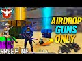 Only Airdrop Guns Challenge || AWM + Groza  || Garena Free Fire - Desi Gamers